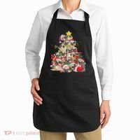 Funny Pug Dog Cute Christmas Gift Apron thumb 2