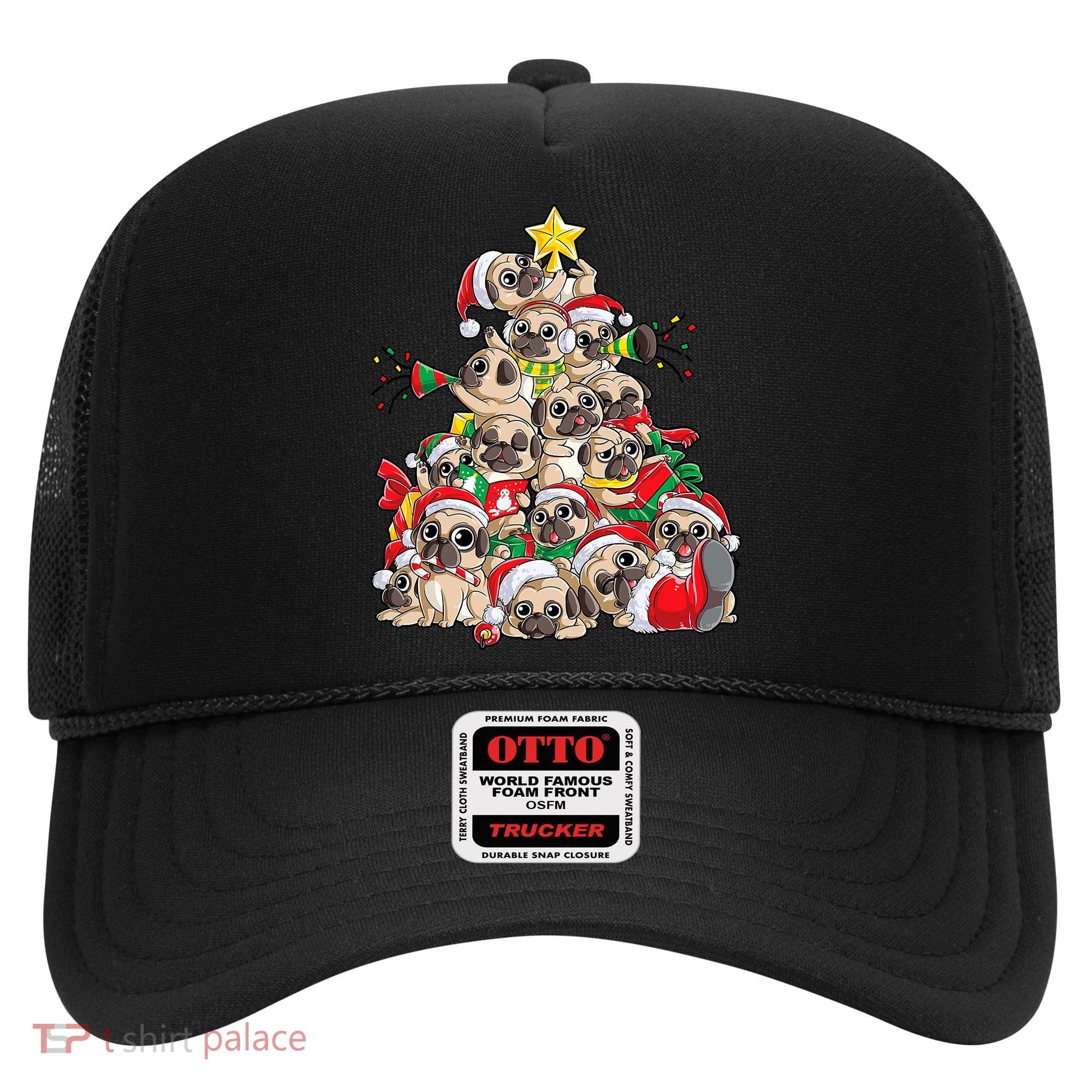 Funny Pug Dog Cute Christmas Gift Hat