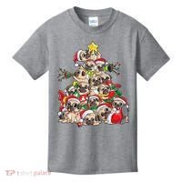 Funny Pug Dog Cute Christmas Gift Kids T-Shirt thumb 0