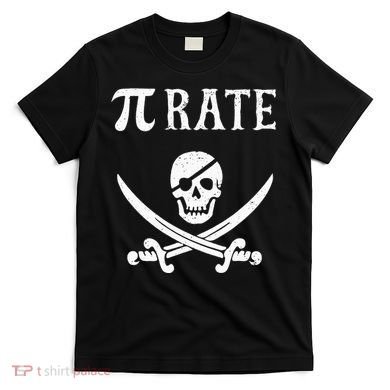 Funny Pi Day Pi Rate Pirate For Teachers T-Shirt