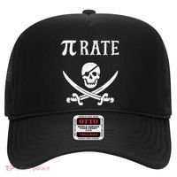 Funny Pi Day Pi Rate Pirate For Teachers Hat thumb 0