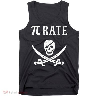 Funny Pi Day Pi Rate Pirate For Teachers Tank Top