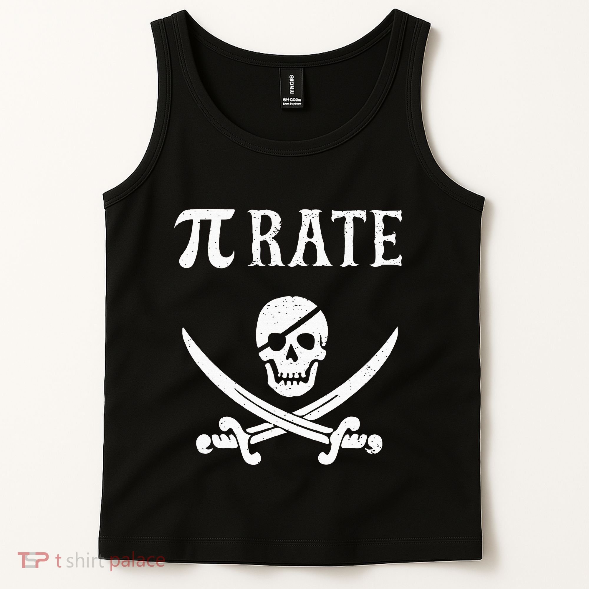 Funny Pi Day Pi Rate Pirate For Teachers Tank Top