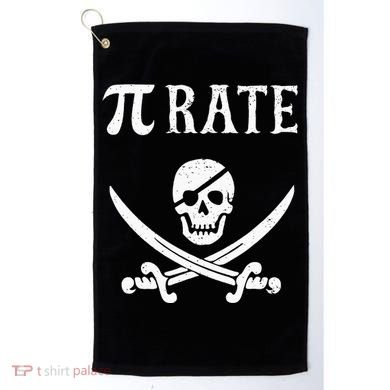 Funny Pi Day Pi Rate Pirate For Teachers Golf Towel