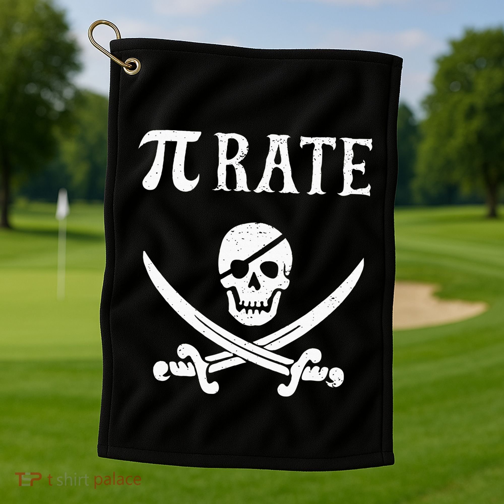 Funny Pi Day Pi Rate Pirate For Teachers Golf Towel