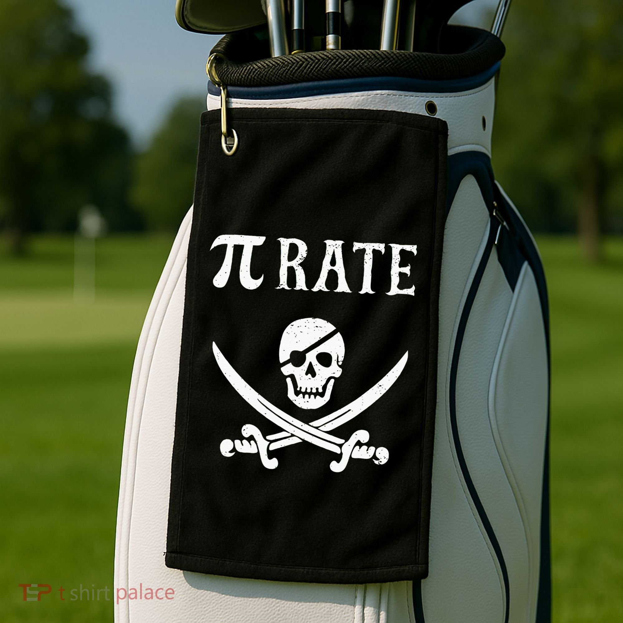 Funny Pi Day Pi Rate Pirate For Teachers Golf Towel