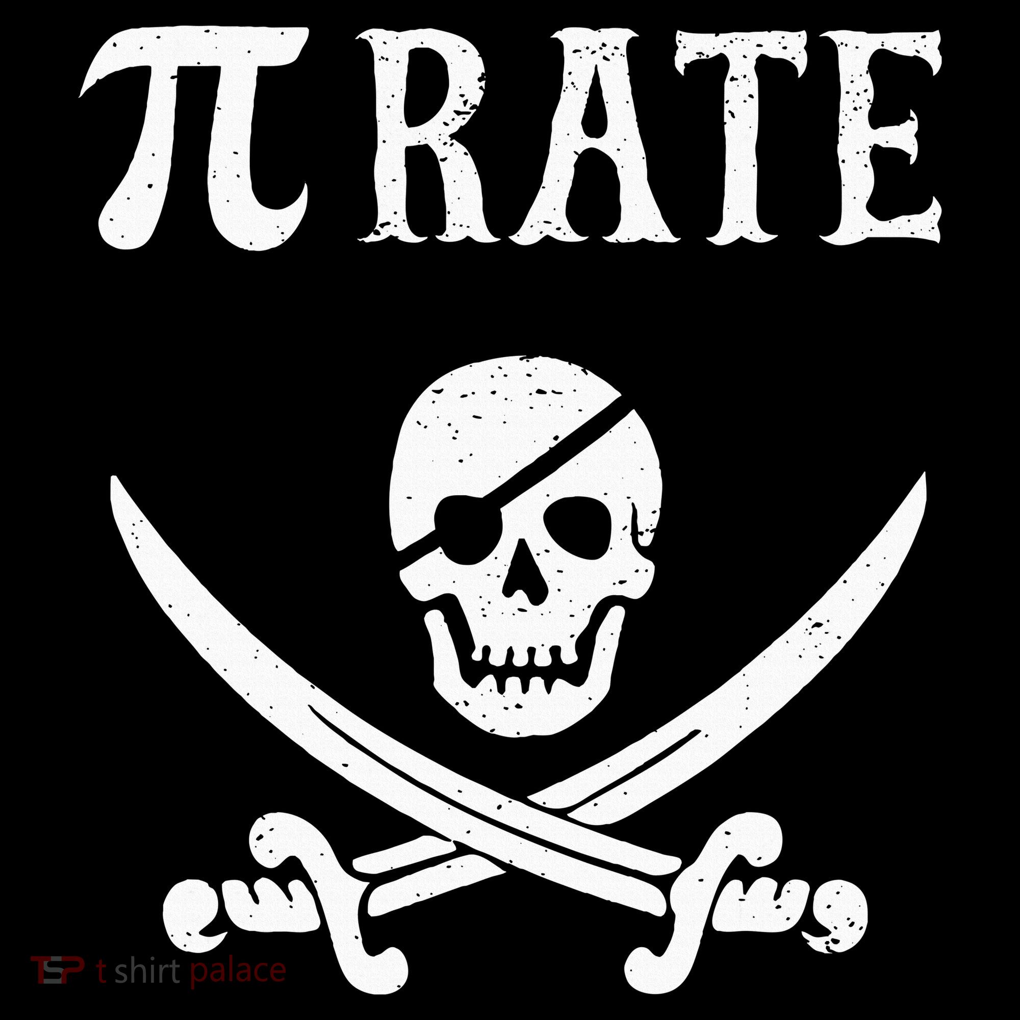 Funny Pi Day Pi Rate Pirate For Teachers Toddler T-Shirt