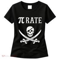 Funny Pi Day Pi Rate Pirate For Teachers Women's T-Shirt thumb 0