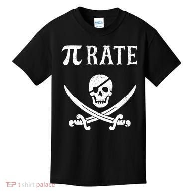 Funny Pi Day Pi Rate Pirate For Teachers Kids T-Shirt
