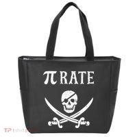 Funny Pi Day Pi Rate Pirate For Teachers Tote Bag thumb 0