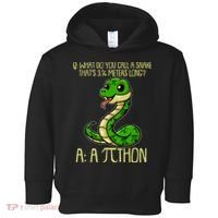 Funny Pi Day 314 PiThon Python Snake Joke Toddler Hoodie thumb 0