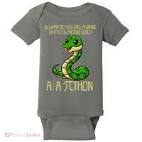 Funny Pi Day 314 PiThon Python Snake Joke Baby Bodysuit thumb 0