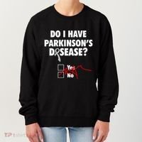 Funny Parkinsons Disease Awareness Yes No Gift Warrior Survivor Women's Sweatshirt thumb 0