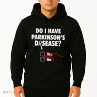 Funny Parkinsons Disease Awareness Yes No Gift Warrior Survivor Hoodie thumb 2