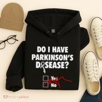 Funny Parkinsons Disease Awareness Yes No Gift Warrior Survivor Hoodie thumb 4