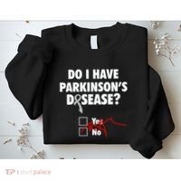 Funny Parkinsons Disease Awareness Yes No Gift Warrior Survivor Sweatshirt thumb 2