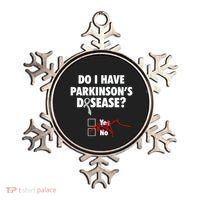 Funny Parkinsons Disease Awareness Yes No Gift Warrior Survivor Ornament thumb 0