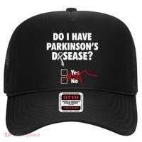 Funny Parkinsons Disease Awareness Yes No Gift Warrior Survivor Hat thumb 0