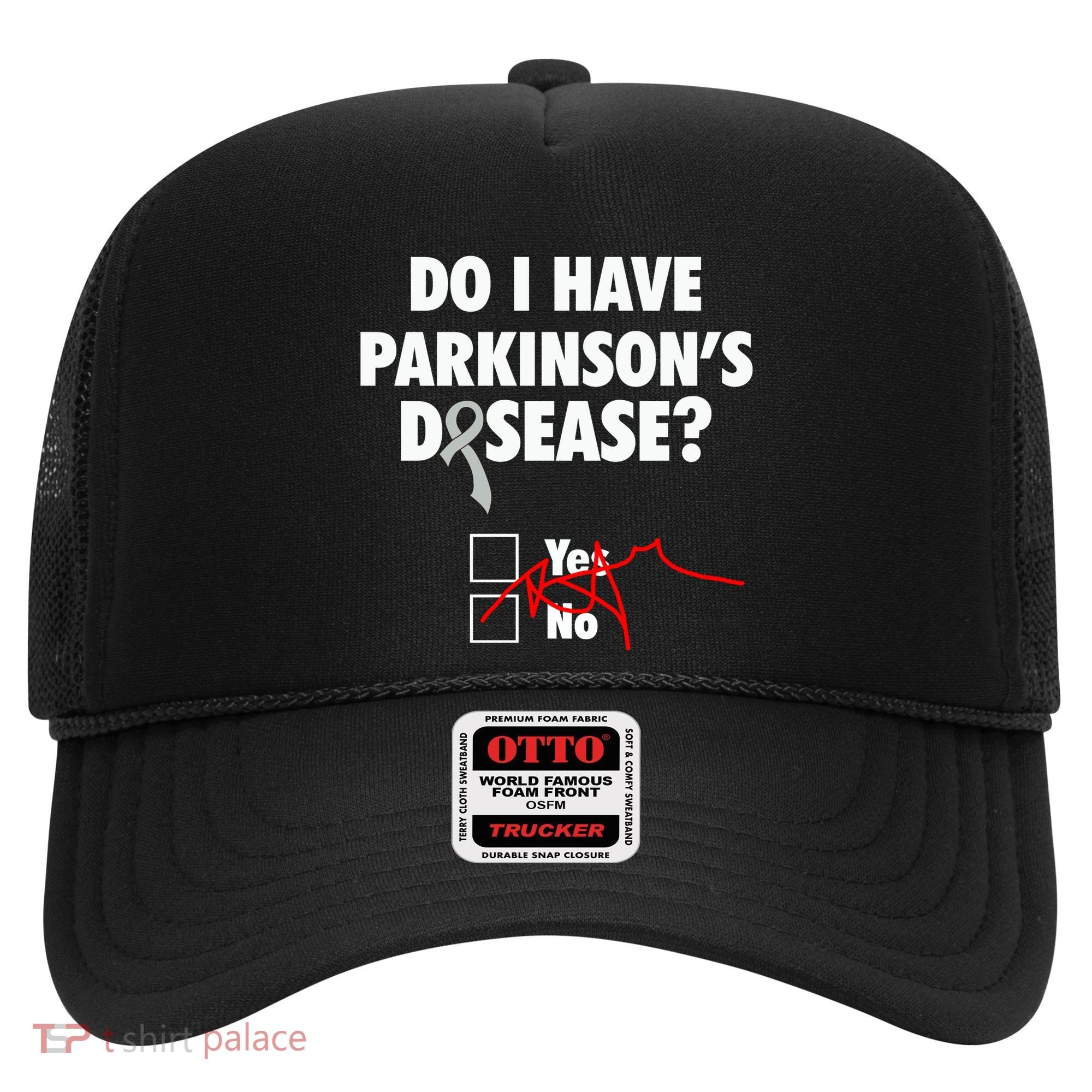 Funny Parkinsons Disease Awareness Yes No Gift Warrior Survivor Hat