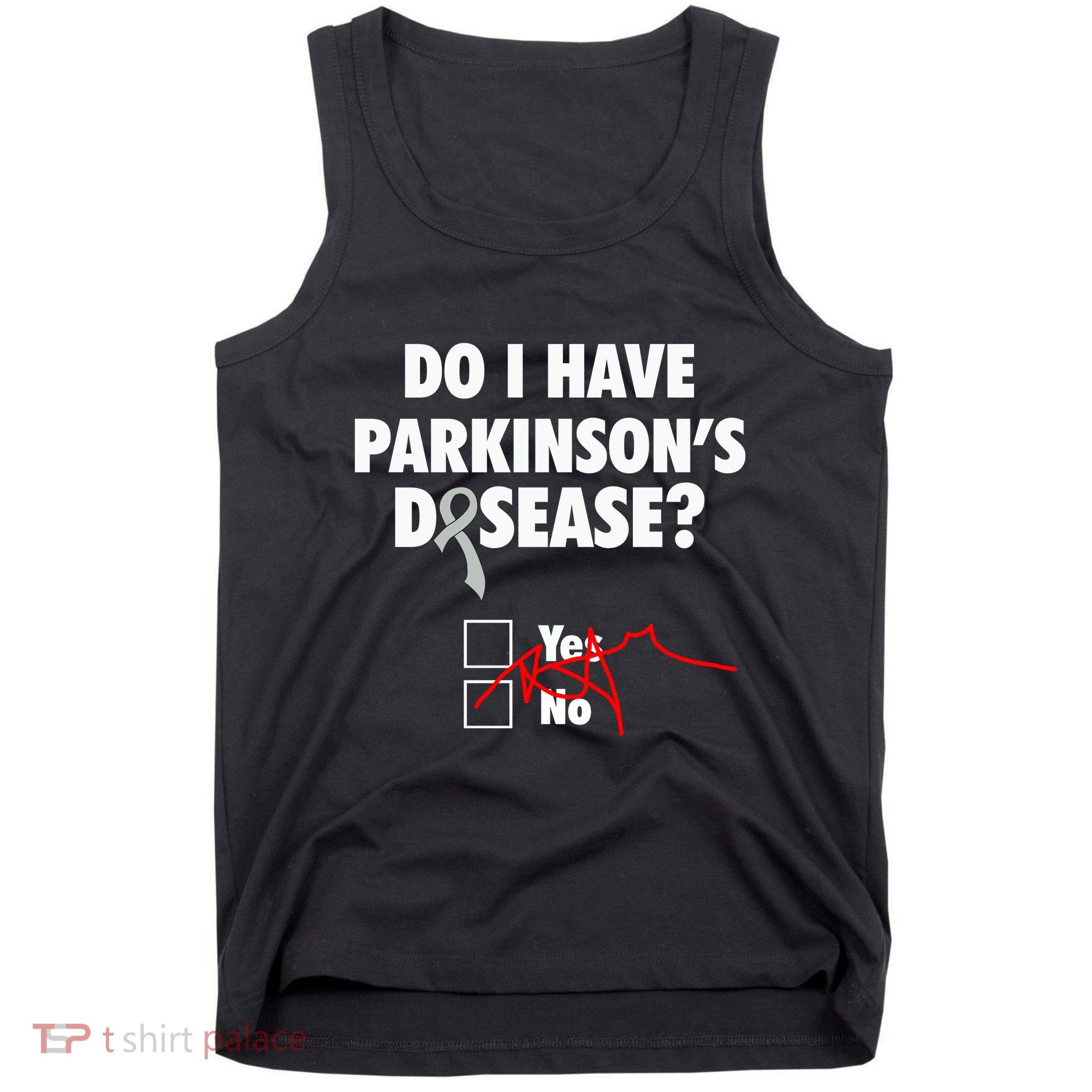 Funny Parkinsons Disease Awareness Yes No Gift Warrior Survivor Tank Top