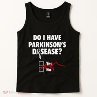 Funny Parkinsons Disease Awareness Yes No Gift Warrior Survivor Tank Top thumb 2
