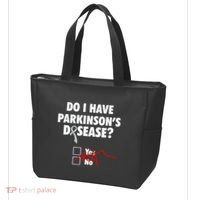 Funny Parkinsons Disease Awareness Yes No Gift Warrior Survivor Tote Bag thumb 3