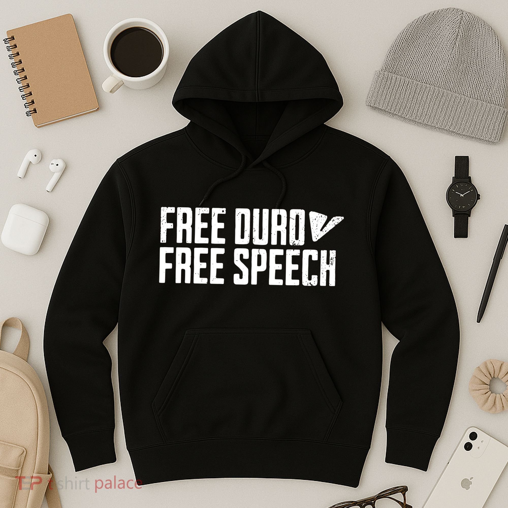 Free Pavel Durov Telegram Free Speech Hoodie