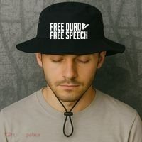 Free Pavel Durov Telegram Free Speech Bucket Hat thumb 2