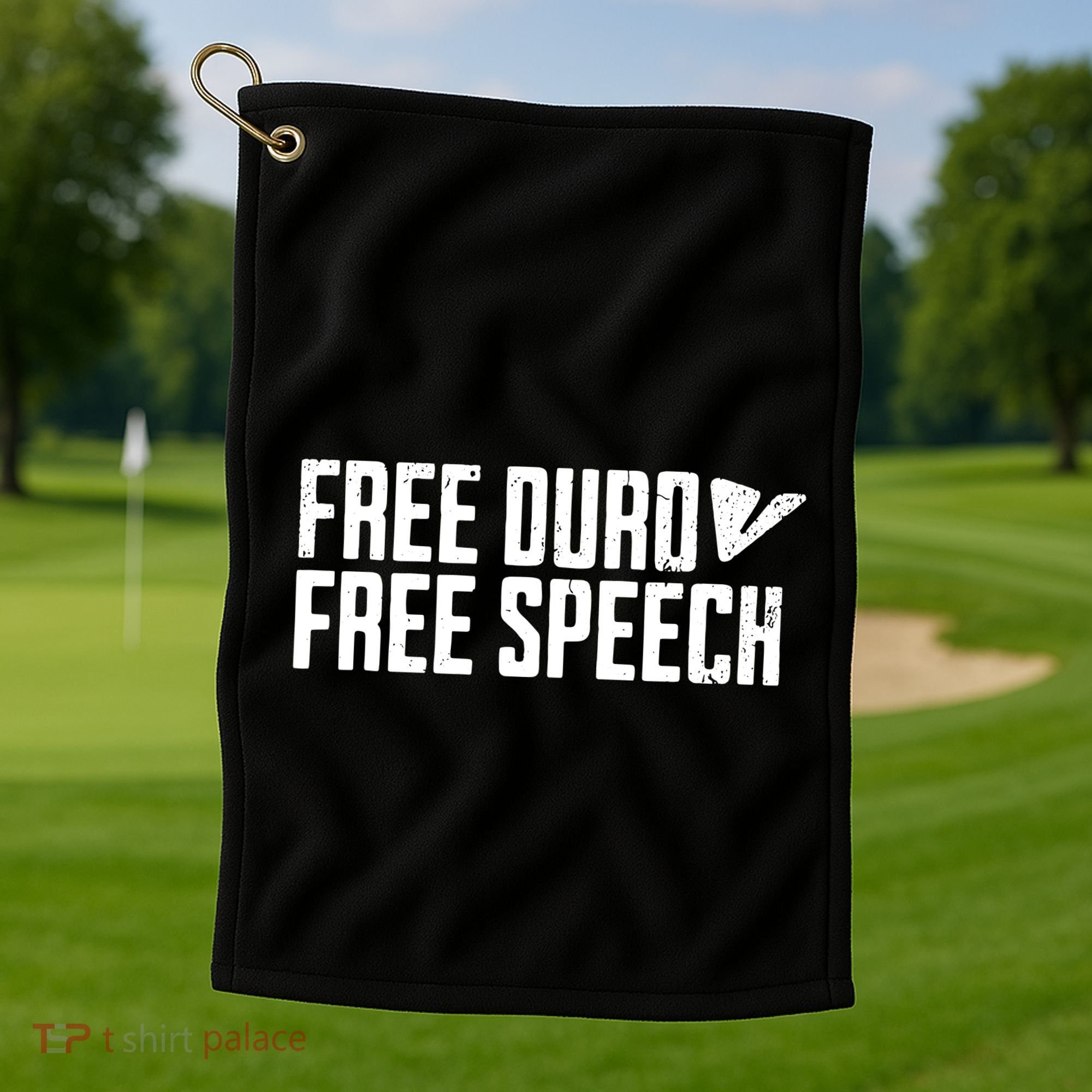 Free Pavel Durov Telegram Free Speech Golf Towel