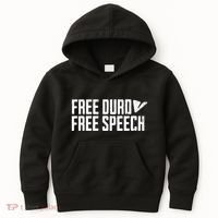 Free Pavel Durov Telegram Free Speech Kids Hoodie thumb 0