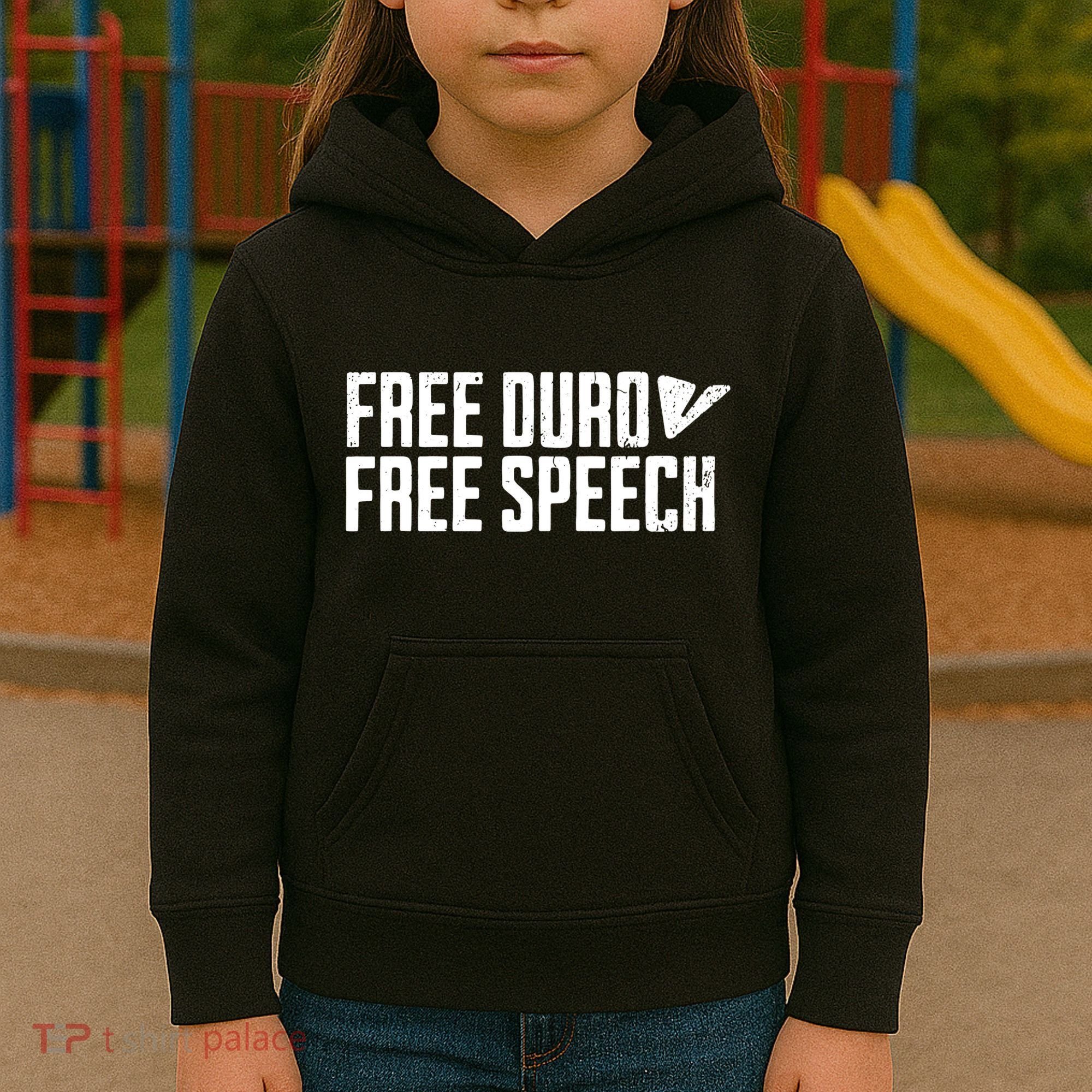 Free Pavel Durov Telegram Free Speech Kids Hoodie