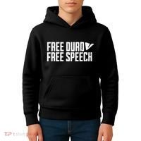 Free Pavel Durov Telegram Free Speech Kids Hoodie thumb 4