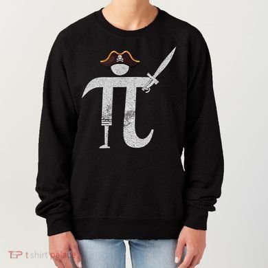 Funny Pi Day Pi Rate Science & Math Teacher Happy Pi Day Women's Sweatshirt