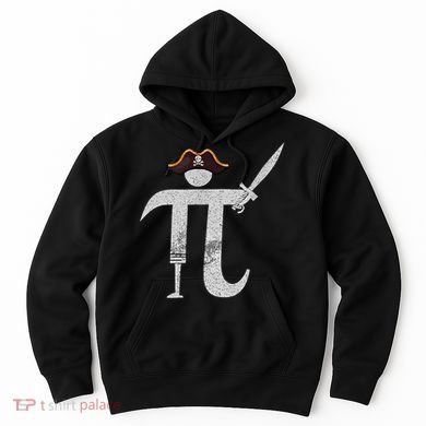 Funny Pi Day Pi Rate Science & Math Teacher Happy Pi Day Hoodie