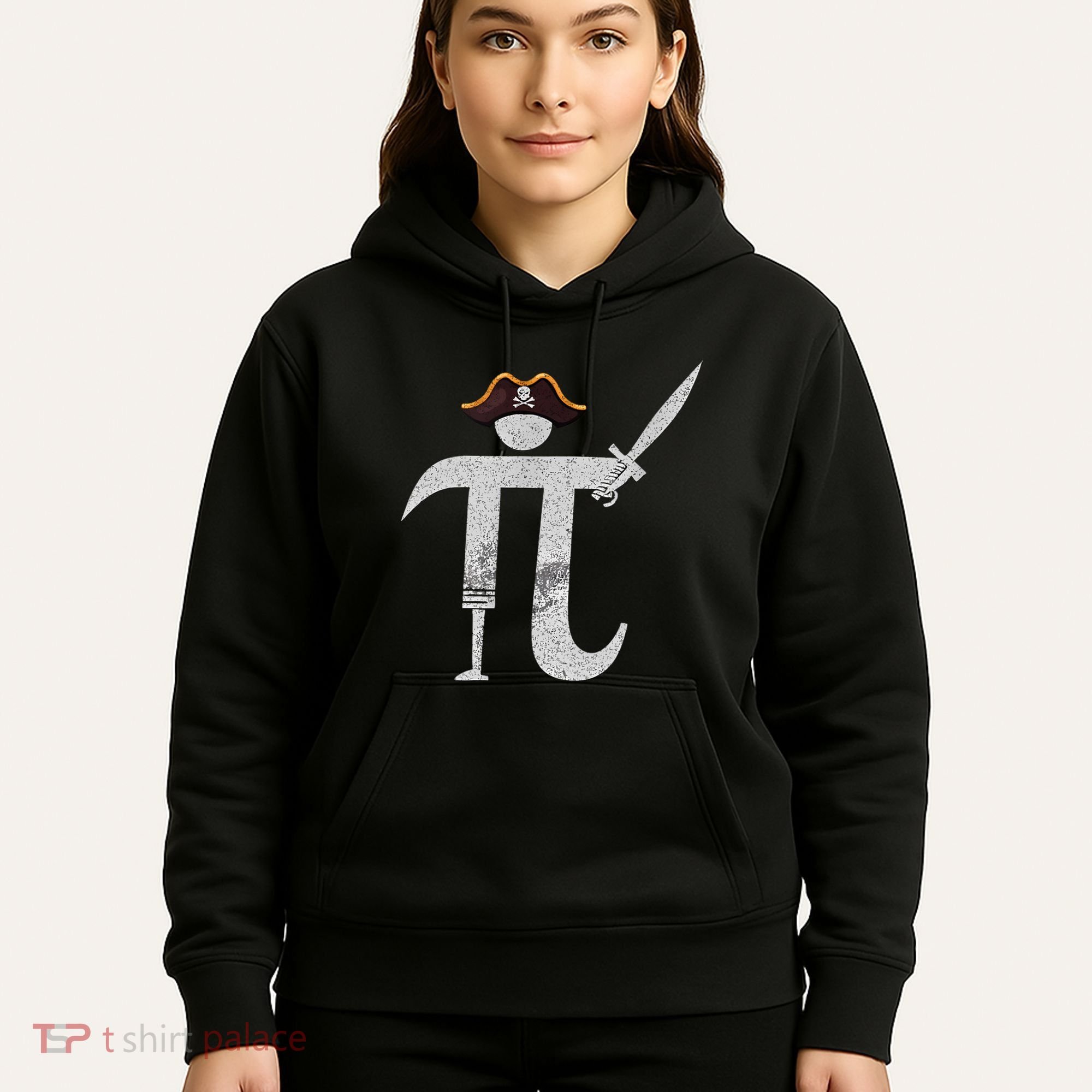Funny Pi Day Pi Rate Science & Math Teacher Happy Pi Day Hoodie