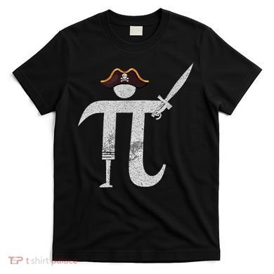 Funny Pi Day Pi Rate Science & Math Teacher Happy Pi Day T-Shirt