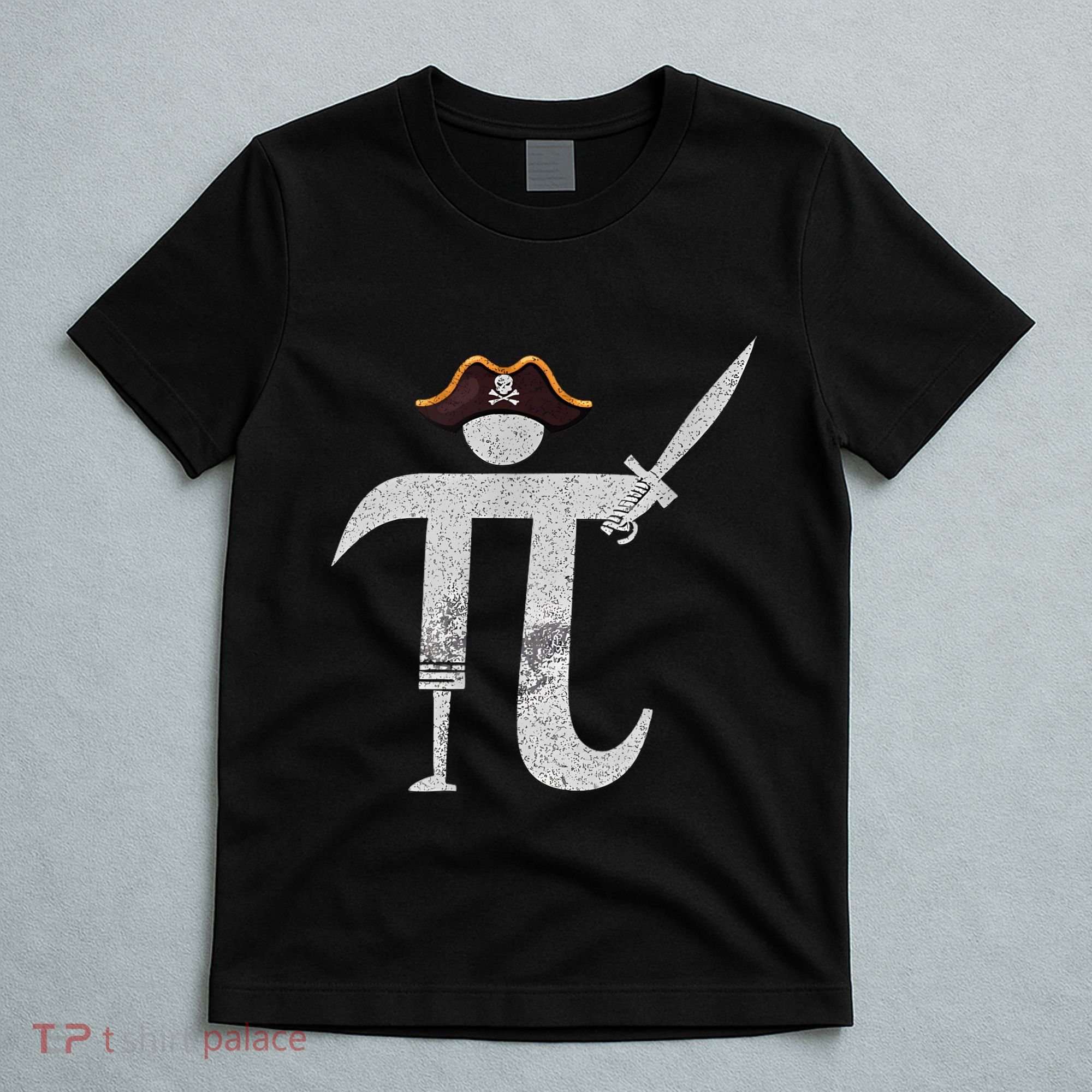 Funny Pi Day Pi Rate Science & Math Teacher Happy Pi Day T-Shirt