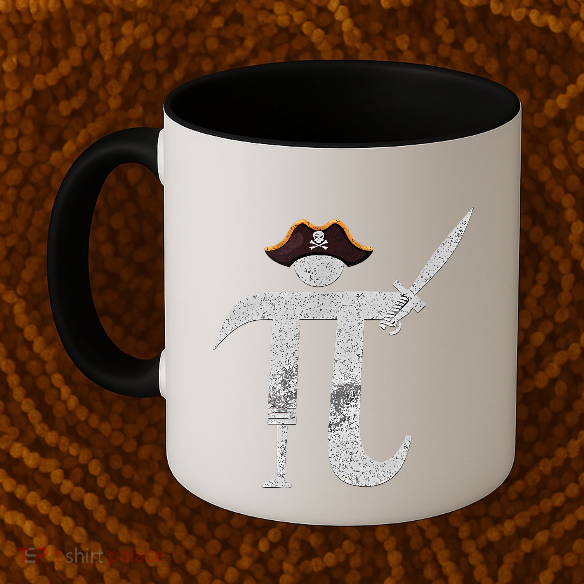 Funny Pi Day Pi Rate Science & Math Teacher Happy Pi Day Coffee Mug