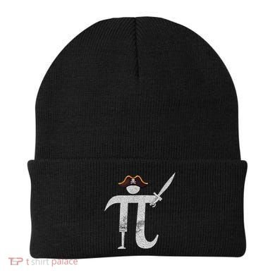Funny Pi Day Pi Rate Science & Math Teacher Happy Pi Day Beanie