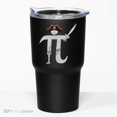 Funny Pi Day Pi Rate Science & Math Teacher Happy Pi Day Tumbler