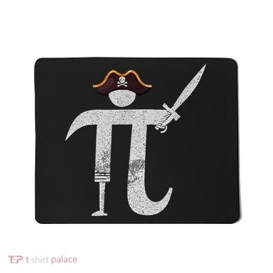 Funny Pi Day Pi Rate Science & Math Teacher Happy Pi Day Mousepad