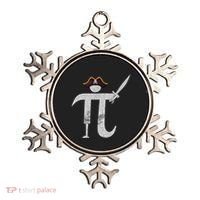 Funny Pi Day Pi Rate Science & Math Teacher Happy Pi Day Ornament thumb 0