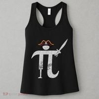 Funny Pi Day Pi Rate Science & Math Teacher Happy Pi Day Women's Tank Top thumb 3
