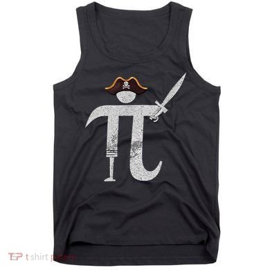 Funny Pi Day Pi Rate Science & Math Teacher Happy Pi Day Tank Top