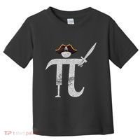 Funny Pi Day Pi Rate Science & Math Teacher Happy Pi Day Toddler T-Shirt thumb 0