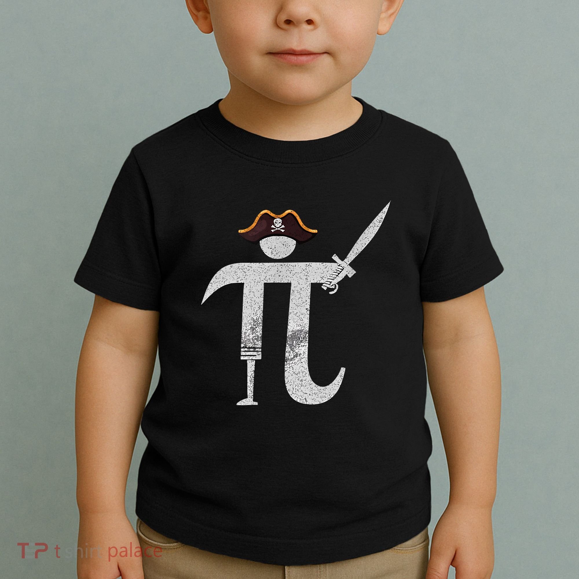 Funny Pi Day Pi Rate Science & Math Teacher Happy Pi Day Toddler T-Shirt