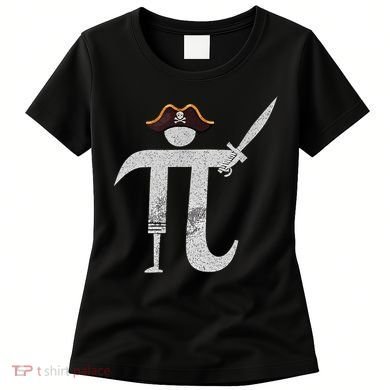 Funny Pi Day Pi Rate Science & Math Teacher Happy Pi Day Women's T-Shirt