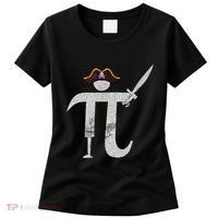 Funny Pi Day Pi Rate Science & Math Teacher Happy Pi Day Women's T-Shirt thumb 0