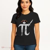 Funny Pi Day Pi Rate Science & Math Teacher Happy Pi Day Women's T-Shirt thumb 4
