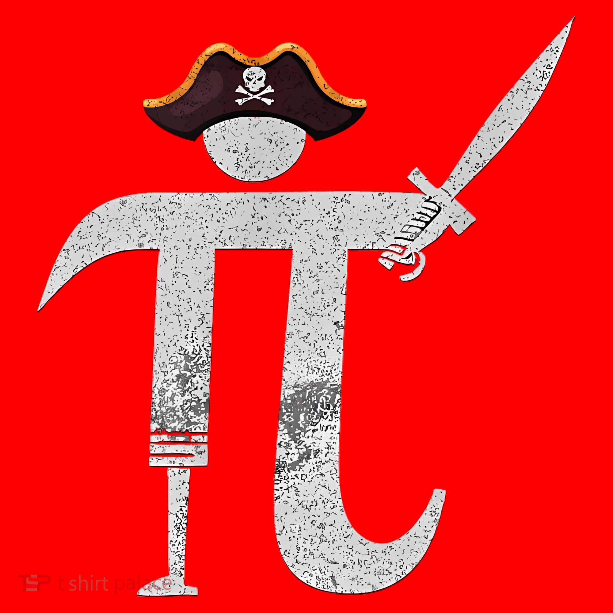 Funny Pi Day Pi Rate Science & Math Teacher Happy Pi Day Santa Hat